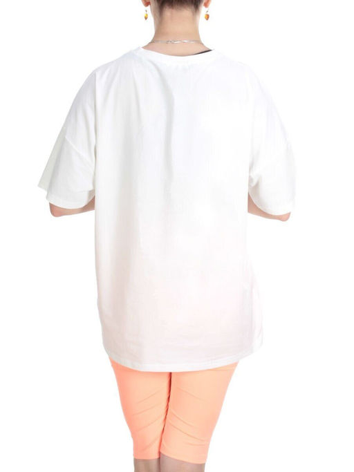 KD-863 ORANGE Костюм-двойка женский 7986 TREND