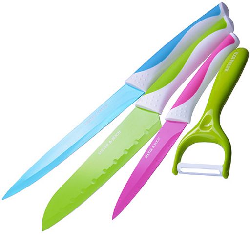 23319 Наб/ножей 5пр АНТИБАКТовощер на подс МВ(х6) - Mayer&boch фото 2