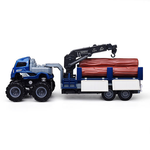 Машина "Мега лесовоз" в коробке