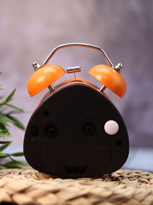 Часы-будильник "Time buddy", orange (12,5х9,5 см)