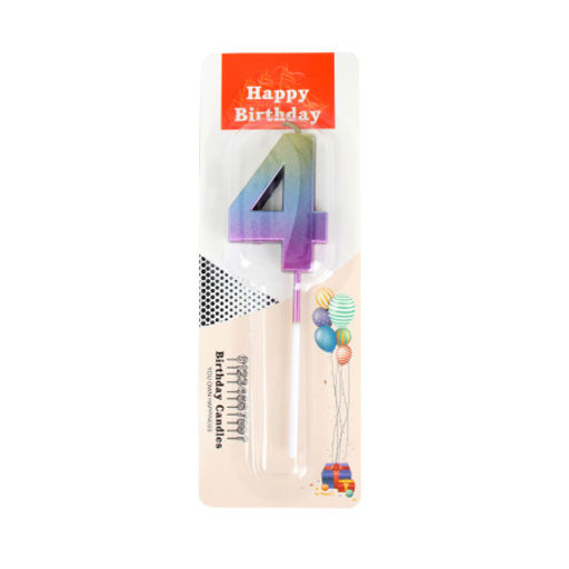 Свеча Цифра градиент / KL-11 /уп 12/600/ (0) - Галеонтрейд фото 7