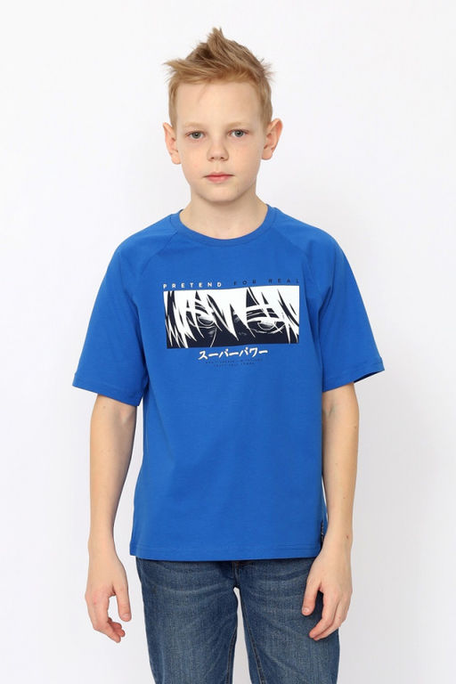 CRB wear/ CSJB 63792-42-403 Футболка для мальчика,синий/Ex.Cherubino