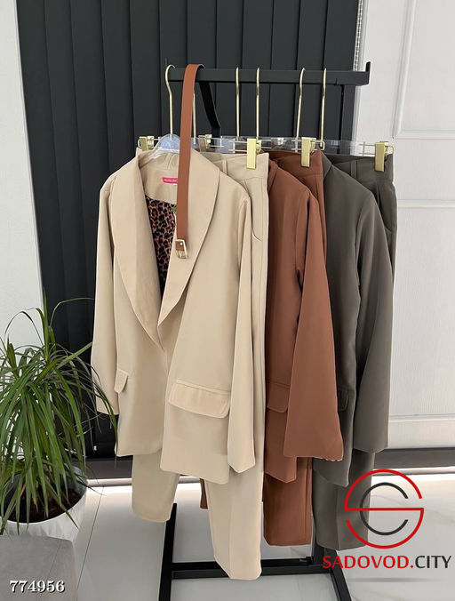 Женский классичсекий костюм двойка - Bruno фото 7