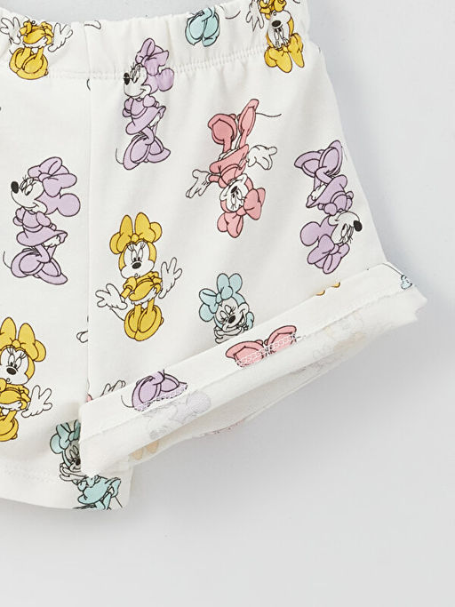 Beli Lastikli Minnie Mouse Bask?l? K?z Bebek ?ort - Waikiki фото 2