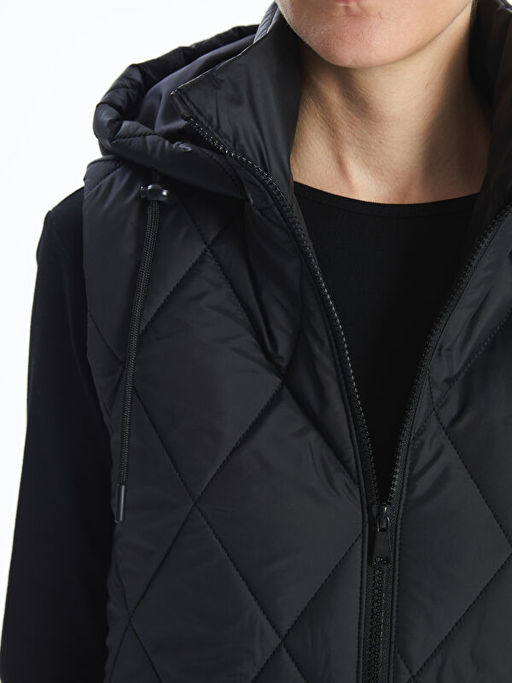 Kap??onlu Kapitone Kad?n ?i?me Yelek