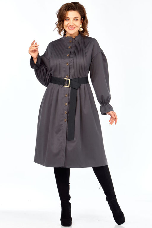 Платье Celentano 5060 графит  фото 4