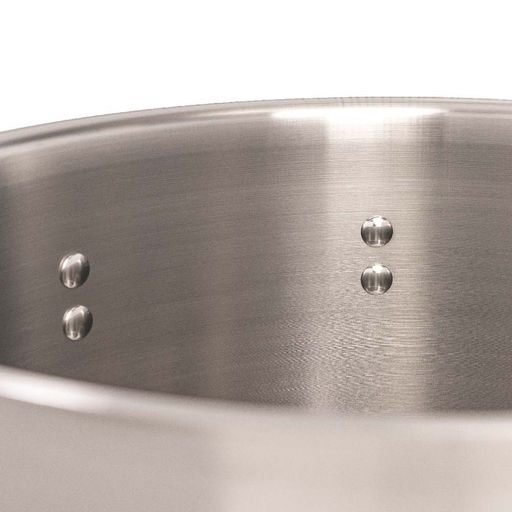 ЛА_Котел 30л.HoReCa с мет. крышкой, d-35см арт. HRC-SP30035M Расплав - Полимербыт фото 4