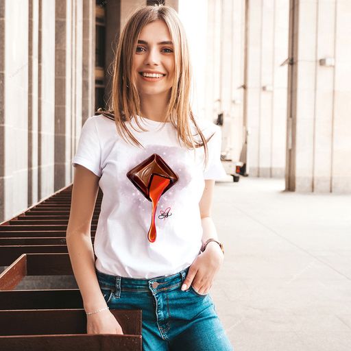 Эксклюзивная футболка Yana Pletneva упаковка плотный Zip пакет!