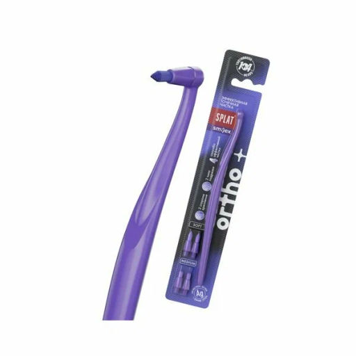 SPLAT SMILEX ORTHO+ з/щетка монопучковая со сменными головками RU-CIS(23)+AZ/BY