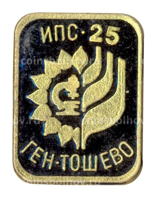 Значок Генерал Тошево ИПС-25 (Болгария)