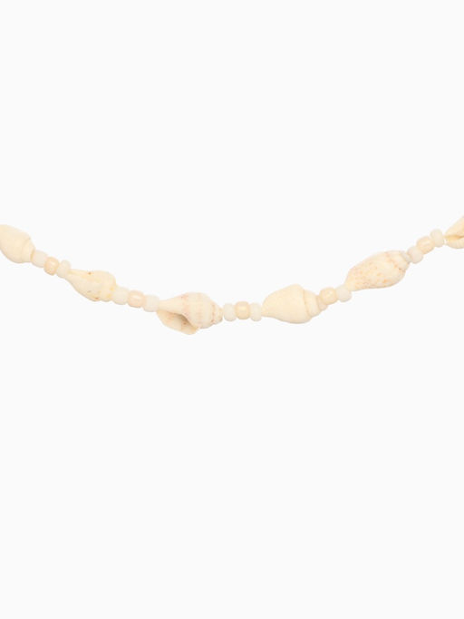 Ожерелье с ракушками «Халия», длина 35 см, белое