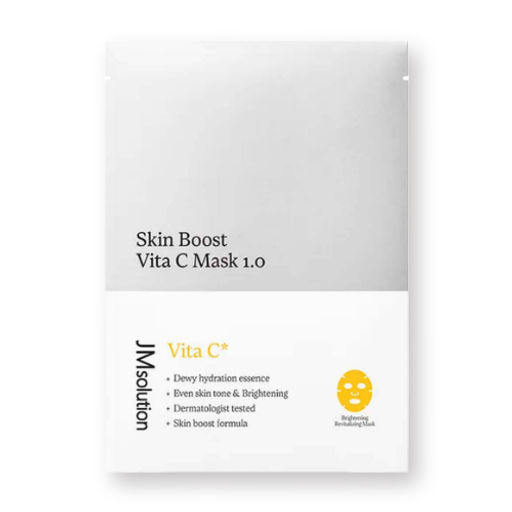 JMsolution Skin Boost Vita C Mask 1.0, 30ml*1ea - Осветляющая тканевая маска с витамином С