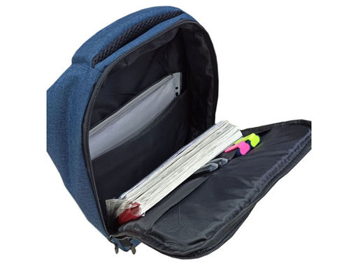 Рюкзак текстильный Lanotti 8211/Темно-синий  фото 5