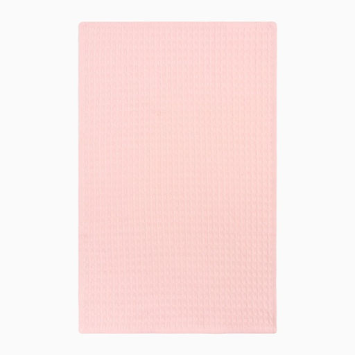 Полотенце Доляна цв. розовый 35х60 см, 100% хл., крупная вафля 220 г/м2  фото 3