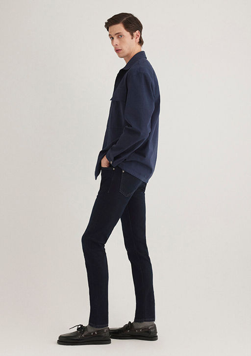 James Premium Blue Koyu Murekkep Mavisi Jean Pantolon фото 2