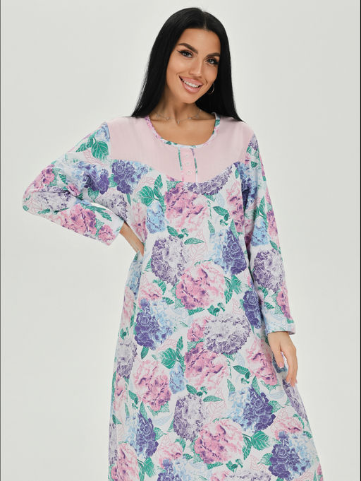 Услада сорочка женская (гортензия)