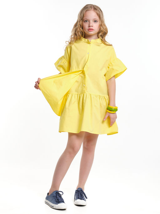 Платье Рубашка летнее хлопковое UD 7935 фисташка - Mini maxi фото 16