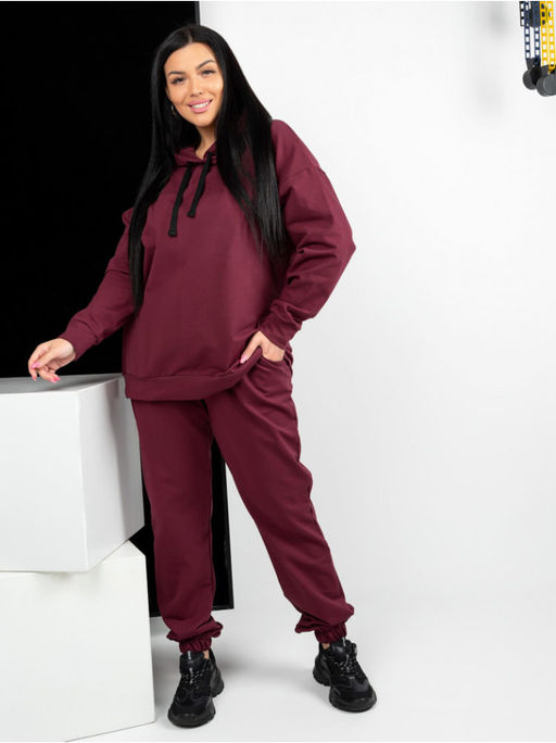 Костюм "Имидж" бордо