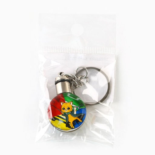 Брелок для ключей с фонариком «Кот», 4 х 2 см