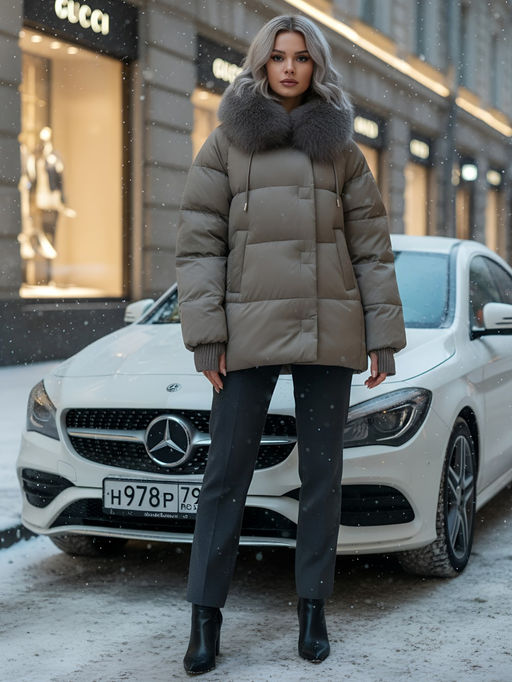 Куртка зимняя с мехом Бренд: Visdeer фото 16