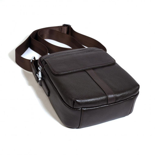 Сумка мужская, кожа, MIRONPAN 33601 Коричневый