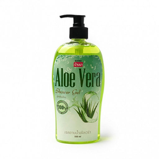 Banna Shower Gel Aloe Vera, 500ml - Гель для душа Алоэ Вера