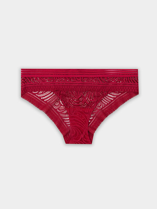 Цена за 2 штуки! Трусы слипы женские красные кружевные - Mark formelle фото 8