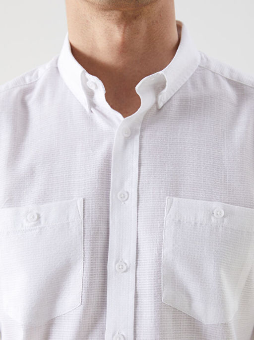 Regular Fit Erkek Dokulu G?mlek