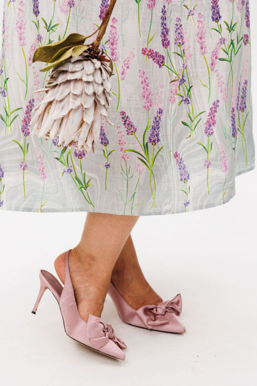 Платье ANELLI 1424.1 лавандовый аромат  фото 2