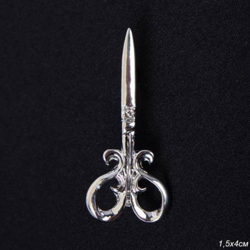 Брошь Ножницы / 3135-1 /уп 12/ - Галеонтрейд фото 3