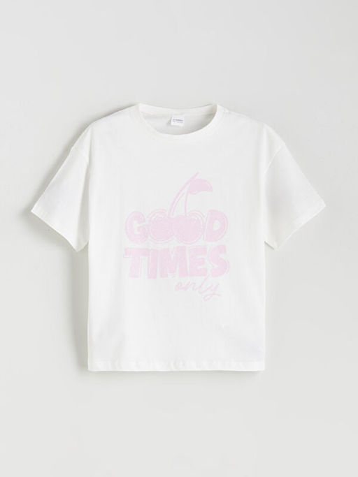 Bisiklet Yaka K?z ?ocuk ?ortlu Pijama Tak?m?