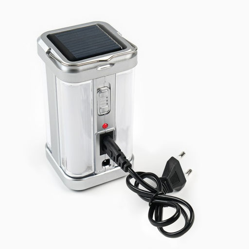 Фонарь кемпинговый аккумуляторный, 7.2 Вт, 1100 мАч, LED, солн. батарея, 7 х 6,8 х 12,5 см - Simaland фото 5