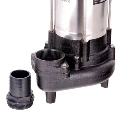 Фекальный насос СФН750, 750 Вт, напор 16 м, 22000 л/ч// Сибртех