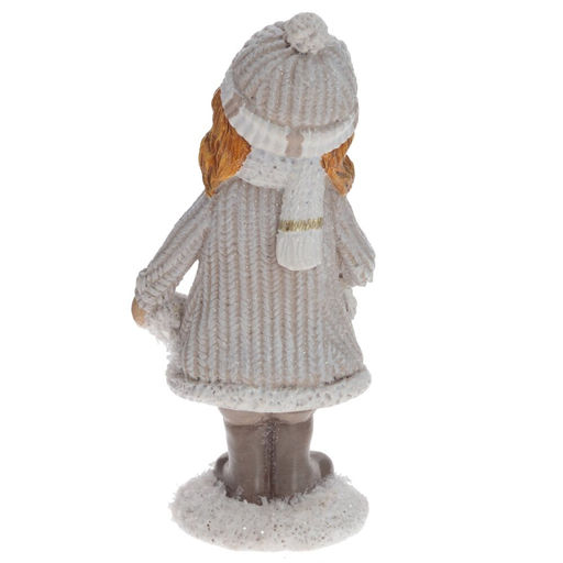 Фигурка декоративная "Мальчик/Девочка", L6 W4 H12,5 см, 2в.