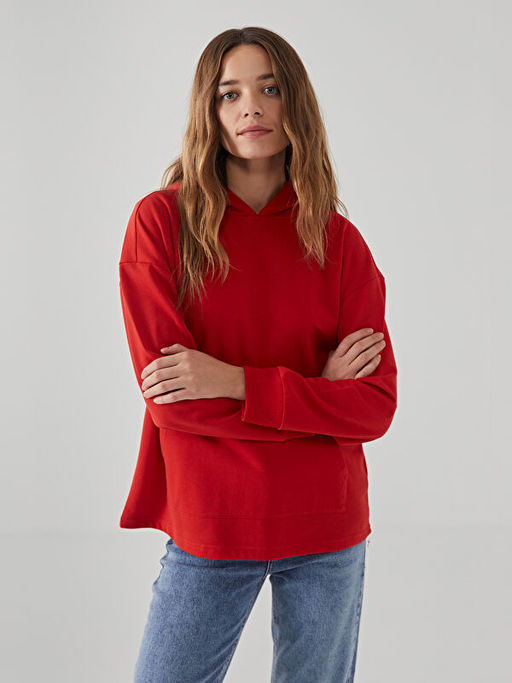 Oversize Kad?n Hoodie