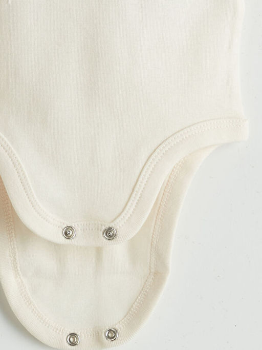 Bisiklet Yaka Bask?l? Erkek Bebek ??t??tl? Body