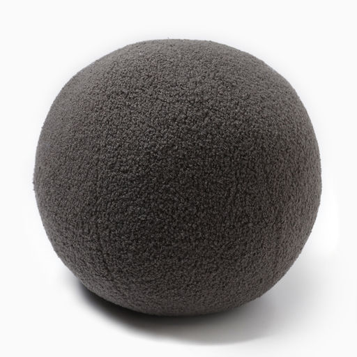 Подушка декоративная Этель Шар d=30. цв.темно-серый  фото 7