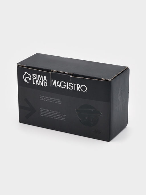 Подставка для губки Magistro Rodos, чёрная