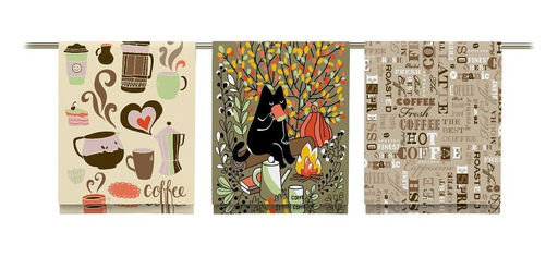 Комплект полотенец 48*60 см, 3 шт., рогожка (Время чаепития) - Ивановотекстиль фото 5