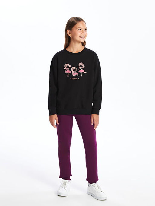 Beli Lastikli K?z ?ocuk Jogger E?ofman Alt?