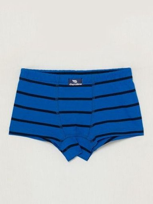 CRB wear/CSKB 10094-42 Трусы-боксеры для мальчика, синий/Ex.Cherubino  фото 2