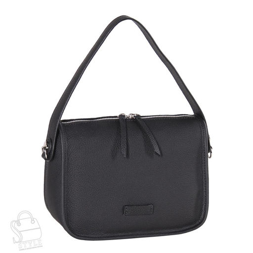 Сумка женская кожаная 8727VG black Vitelli Grassi
