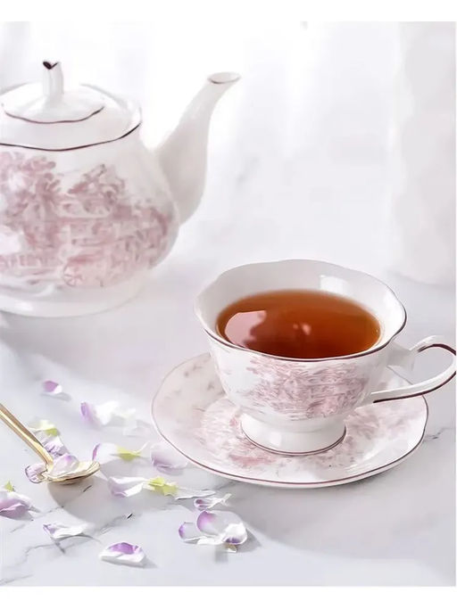 Сицилия Роза Чашка фарфоровая 180мл - Домашняя Мода фото 5