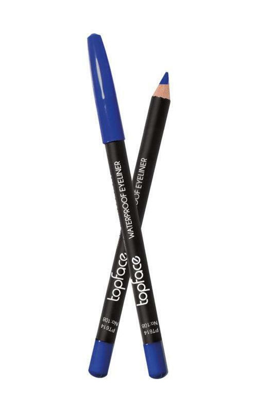 Topface Карандаш водостойкий для глаз тон 108-PT614 "Waterproof Eyeliner" 1.1г