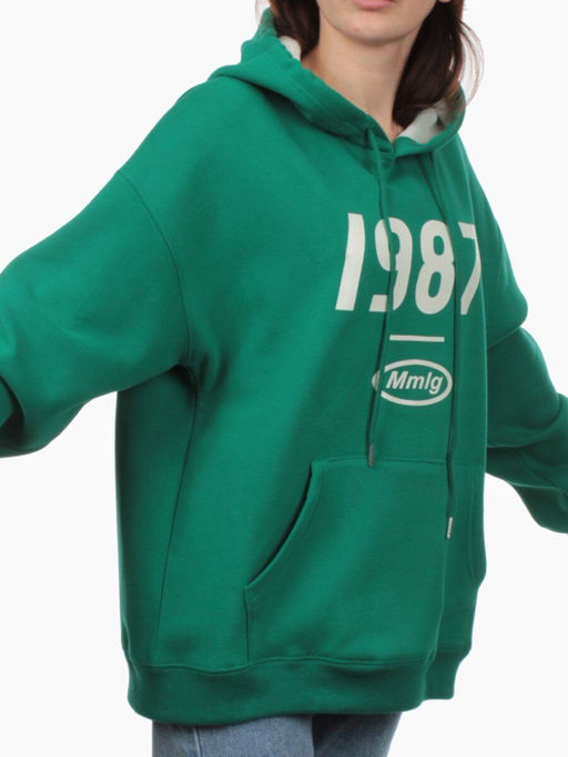 PG-I990I-2313 GREEN Худи женское (90% хлопок, 10% полиэстер) - Fashion фото 2