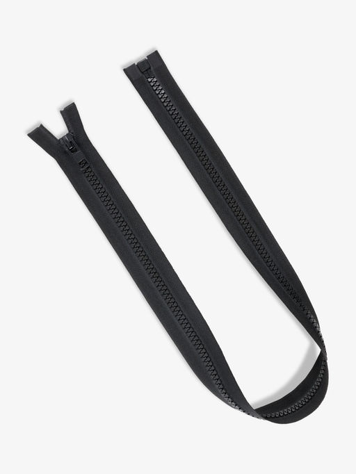 Цена за 10 шт. Молния «Трактор», №10, разъёмная, замок автомат, 80 см, чёрная