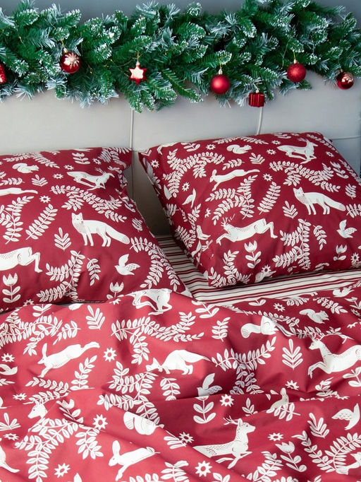 Постельное бельё 2-спальное Этель Christmas time, поплин