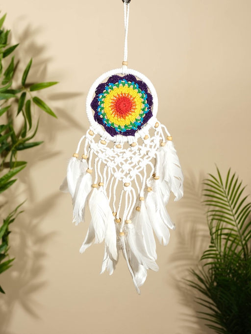 Ловец снов «Разноцветный цветок», 12×50 см