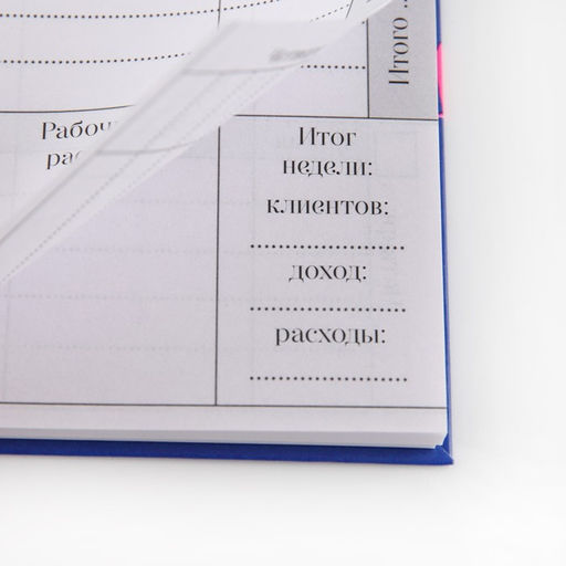 Планинг для записи клиентов А5, 98 листов, на гребне Мастер - Artfox фото 9