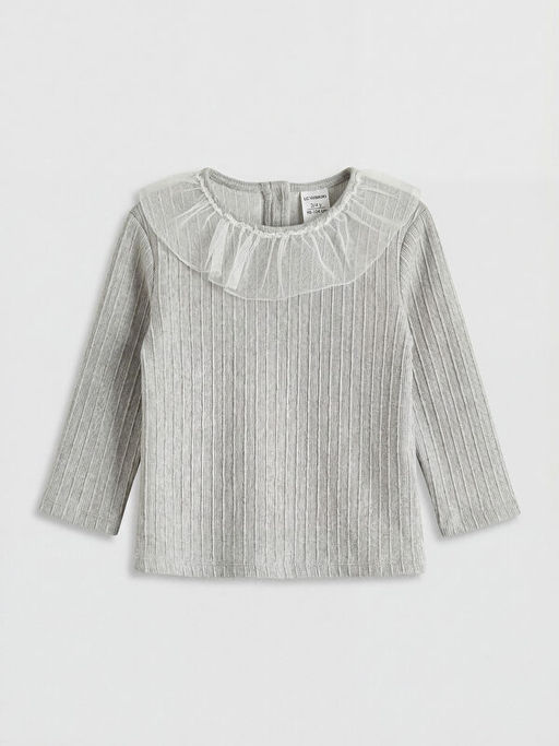 K?z ?ocuk Bluz ve ?spanyol Pa?a Tayt